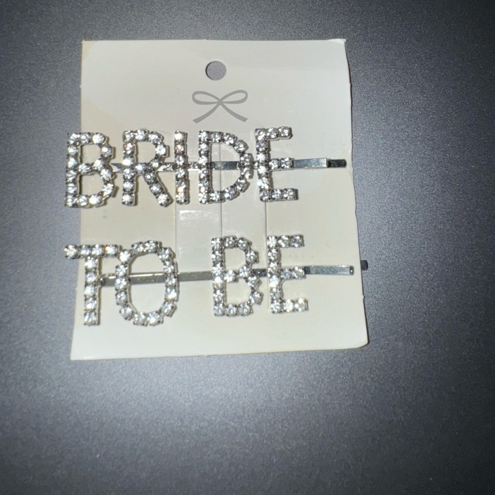 Bride To Be Hair Clip